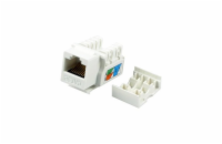 XtendLan Keystone jack RJ45, narážecí, CAT5e dual LSA/110, pouze do zásuvek