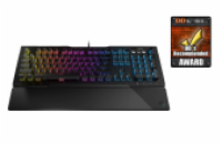 ROCCAT mechanická herní klávesnice Vulcan 121 AIMO, Red Titan Linear, RGB, US Layout, černá