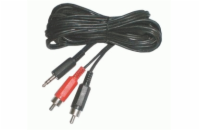 Kabel TIPA JACK 3.5 stereo/2xCINCH 5m