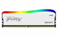 Kingston FURY Beast White/DDR4/32GB/3200MHz/CL16/2x16GB/RGB/White