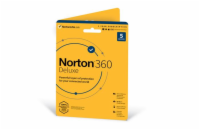 Norton 360 DELUXE 50GB + VPN 1 lic. 5 lic. 2 roky - ESD (21435535) NORTON 360 DELUXE 50GB +VPN 1 uživatel pro 5 zařízení na 2 roky - ESD