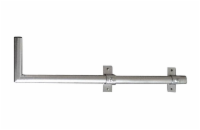 Anténní držák 50cm na balkon-na zeď, trubka 42/2mm, výška 16cm