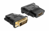 Delock Adaptér DVI 24+1 pin samec > HDMI samice