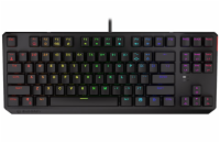 Endorfy herní klávesnice Thock TKL Kailh BR RGB /USB/ brown sw. / drátová / mechanická / US layout / černá RGB 