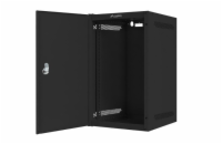 LANBERG Rack cabinet 10inch wall mount 9U 280x310 black with metal door flat pack