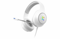 Zalman headset ZM-HPS310 RGB / herní / náhlavní / drátový / 7.1 / USB / bílý