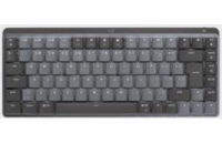 Logitech MX Mechanical Mini for Mac Minimalist Wireless Illuminated Keyboard - SPACE GREY - US INT L - EMEA