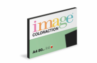 Image Coloraction papír pro výtvarné potřeby A4/80g, Black - Sytá černá, 100 listů