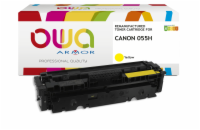 ARMOR Canon CRG-055H - kompatibilní OWA Armor toner kompatibilní s Canon CRG-055H Y, 5900st, žlutá/yellow