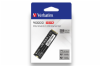 Verbatim SSD 256GB Vi3000 Internal PCIe NVMe M.2, interní disk, černá