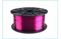 Filament PM tisková struna/filament 1,75 PETG transparentní fialová, 1 kg