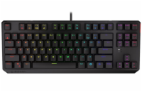 Endorfy herní klávesnice Thock TKL Red / drátová / USB / red switch / mechanická / CZ layout / černá RGB