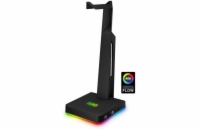 Pouzdro CONNECT IT NEO Stand-It RGB stojánek na sluchátka + USB hub, černé CONNECT IT NEO Stand-It RGB stojánek na sluchátka + USB hub, ČERNÝ