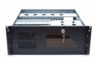 1stCOOL IPC serverová skříň 4U-450, 19" Rack Black, bez zdroje