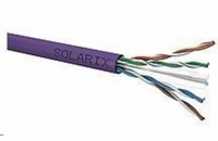 Instalační kabel Solarix UTP, Cat6, drát, LSOH, box 100m SXKD-6-UTP-LSOH