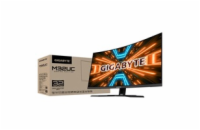 GIGABYTE LCD - 31.5" Gaming monitor M32UC, Prohnutý VA 1500R, 3840 x 2160 UHD, 144Hz, 3000:1, 350cd/m2, 1ms, 2xHDMI, 1xD