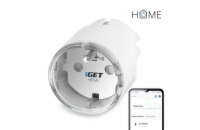 iGET HOME Power 1 - WiFi chytrá zásuvka 230V, samostatná, měření spotřeby, 3680W, 16 A