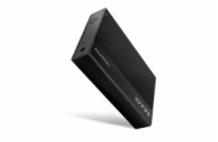 AXAGON EE35-GTR, USB-C 5Gbps - SATA 6G 3.5" RIBBED box, černý