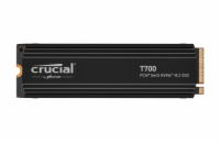 Crucial T700/heatsink/4TB/SSD/M.2 NVMe/Černá/Heatsink/5R