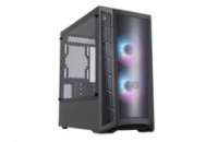 Cooler Master MasterBox MB320L ARGB MCB-B320L-KGNN-S02 Cooler Master case MasterBox MB320L, aRGB, mATX, Mid Tower, černá, bez zdroje, ARGB ovladač