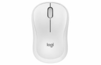 Logitech myš Wireless M240 silent - optická, bezdrátová, 3 tlačítka,tichá, bluetooth, 400-4000dpi, bílá