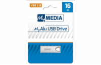 16GB USB Flash 2.0 MyAlu stříbrný, MyMedia