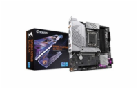 GIGABYTE MB Sc LGA1700 B760M AORUS ELITE AX, Intel B760, 4xDDR5, 1xDP, 1xHDMI, WI-FI, mATX