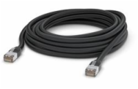 Ubiquiti Patch kabel, venkovní, STP, Cat.5e, 8m, černá