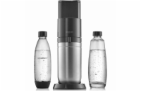 SodaStream DUO výrobník sody, mechanický, plastová láhev, skleněná láhev, bombička s CO2