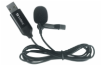 Sandberg 126-40 Sandberg streamovací USB mikrofon s klipem na připnutí