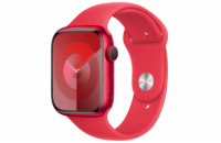 Apple Watch Series 9 45mm (PRODUCT)RED hliník s (PRODUCT)RED sportovním řemínkem S/M