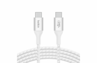 Belkin BOOST CHARGE™ USB-C na USB-C kabel 240W, 2m, bílý - odolný