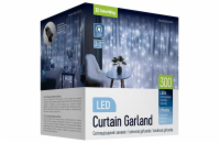 COLORWAY LED girlanda/ vnitřní / 300 LED / délka 3 x 3m / studená bílá/ AC 220V