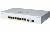 Cisco switch CBS220-8FP-E-2G (8xGbE,2xSFP, 8xPoE+,130W,fanless) - REFRESH