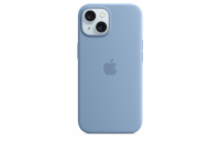 Apple Silikonové s MagSafe iPhone 15 Plus, ledově modré MT193ZM/A iPhone 15+ Silicone Case with MS - Winter Blue