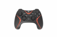 White Shark Gamepad DECURION  3 v 1, černý/červený  (GP-2038)