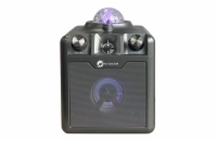 N-GEAR DISCO STAR 710SG/ BT/ 50W/ USB/ MICRO SD/ DO/Disco LED/ 2x MIC / Šedá