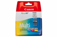 Canon CARTRIDGE CLI-526 C/M/Y Multi pack pro PIXMA MG5150, IP4x50, MG5x50, MG8250, MX715 (450 str.)