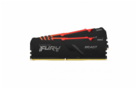 Kingston FURY Beast/DDR4/16GB/2666MHz/CL16/2x8GB/RGB/Black