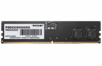 Patriot Signature 16GB 5600MHz SO-DIMM DDR5 CL46 NON-ECC Unbuffered 1.1V PSD516G560081S PATRIOT Signature 16GB DDR5 5600MT/s / DIMM / CL46 / 1,1V