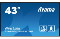 43" iiyama LH4360UHS-B1AG: VA,4K UHD,And.11,24/7