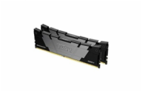 Kingston FURY Renegade DDR4 3200MHz CL16 (2x8GB) KF432C16RB2K2/16 KINGSTON DIMM DDR4 16GB (Kit of 2) 3200MT/s CL16 FURY Renegade Black