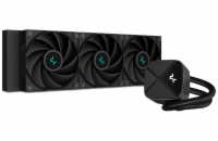 DEEPCOOL vodní chladič LS720S Zero Dark / 3x120 mm fan / Intel i AMD / komplet černý