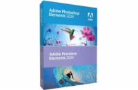 Adobe Photoshop & Adobe Premiere Elements 2024 MP CZ FULL BOX