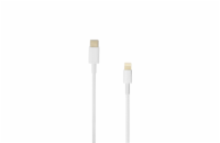 SBOX kabel iPhone/8pin M- typ C M, 1m, retail, bílá