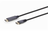 Gembird kabel DisplayPort (M) na HDMI (AM), 4K, Premium Series, 1.8 m, černý