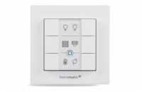 Homematic IP Nástěnný dálkový ovladač - 6 tlačítek, se symboly - HmIP-WRC6 