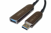 PREMIUMCORD Kabel USB3.0 + 2.0 prodlužovací optický AOC kabel A/Male - A/Female 7m