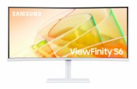 SAMSUNG MT LED LCD Monitor 34" ViewFinity LS34C650TAUXEN - prohnutý,VA,3440x1440,5ms,100Hz,HDMI,DisplayPort