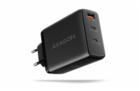 AXAGON ACU-DPQ100, GaN nabíječka do sítě 100W, 3x port (USB-A + dual USB-C), PD3.0/PPS/QC4+/Apple